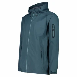 Giacca impermeabile da uomo in Ripstop ripiegabile con cappuccio
