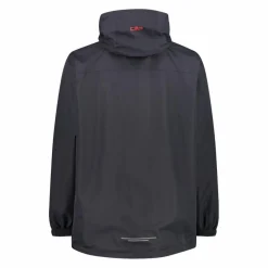 Giacca impermeabile da uomo in Ripstop ripiegabile con cappuccio