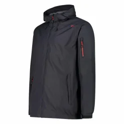 Giacca impermeabile da uomo in Ripstop ripiegabile con cappuccio