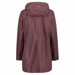 Giacca impermeabile lunga da donna in Ripstop