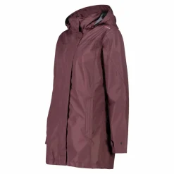 Giacca impermeabile lunga da donna in Ripstop