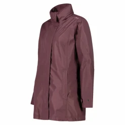 Giacca impermeabile lunga da donna in Ripstop
