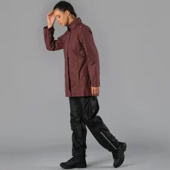 Giacca impermeabile lunga da donna in Ripstop