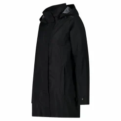 Giacca impermeabile lunga da donna in Ripstop