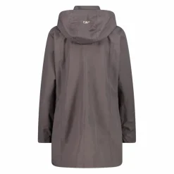 Giacca impermeabile lunga da donna in Ripstop