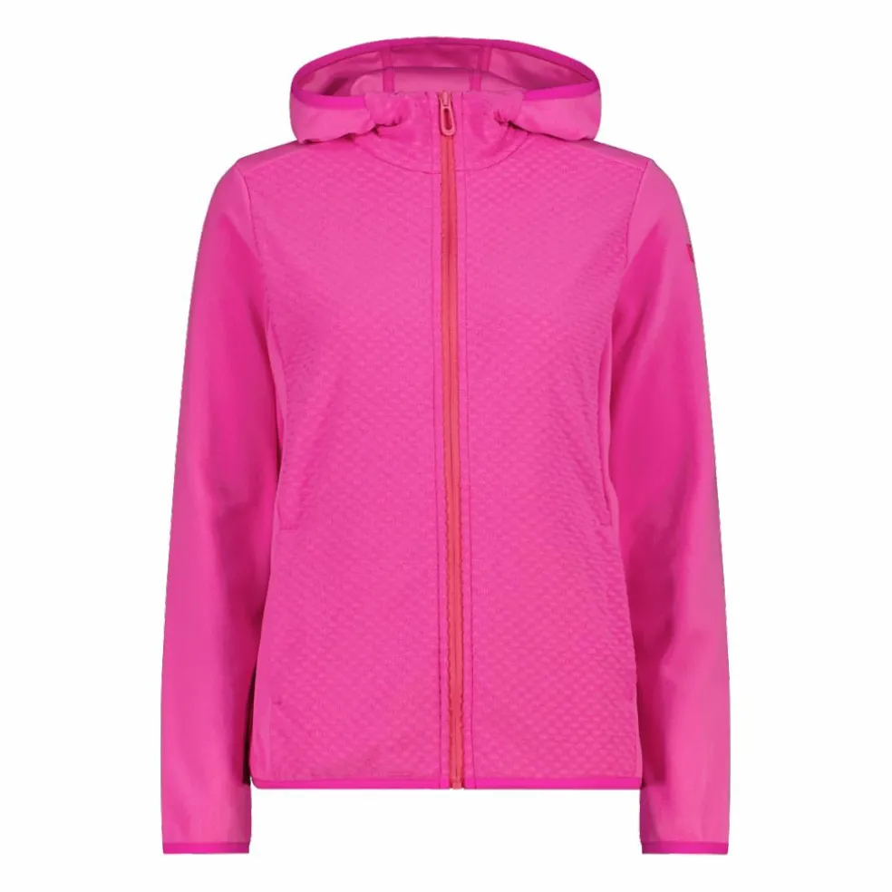 Giacca in Artic Fleece con cappuccio da Donna