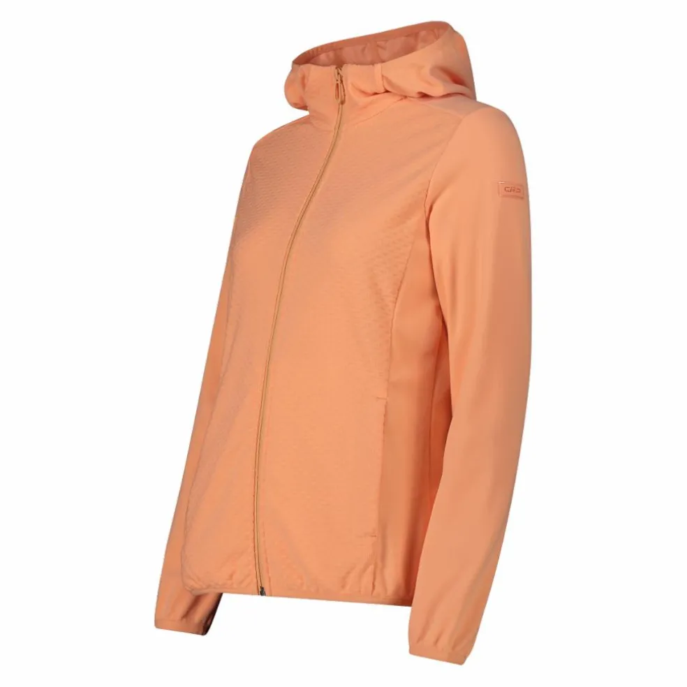 Giacca in Artic Fleece con cappuccio da Donna