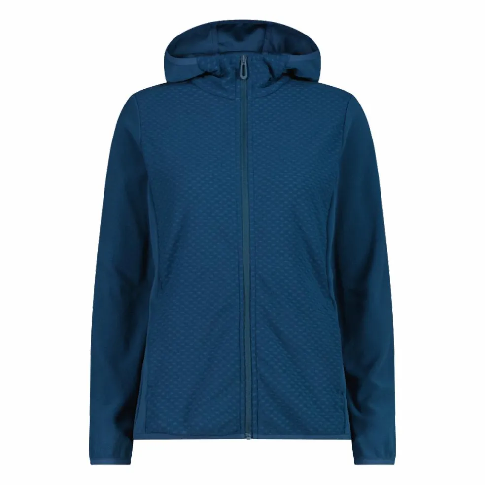 Giacca in Artic Fleece con cappuccio da Donna