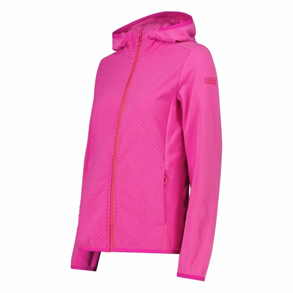 Giacca in Artic Fleece con cappuccio da Donna