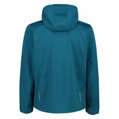 Giacca in Light Softshell con cappuccio staccabile da uomo