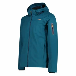 Giacca in Light Softshell con cappuccio staccabile da uomo