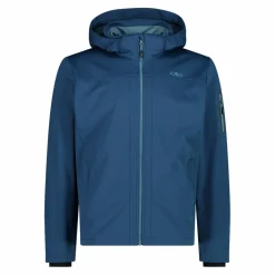 Giacca in Light Softshell con cappuccio staccabile da uomo