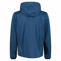 Giacca in Light Softshell con cappuccio staccabile da uomo