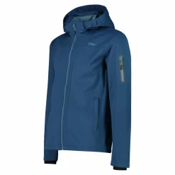 Giacca in Light Softshell con cappuccio staccabile da uomo