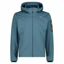 Giacca in Light Softshell con cappuccio staccabile da uomo