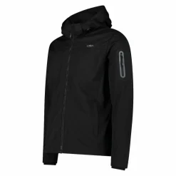 Giacca in Light Softshell con cappuccio staccabile da uomo
