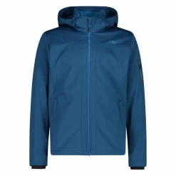 Giacca in Light Softshell con cappuccio staccabile da uomo