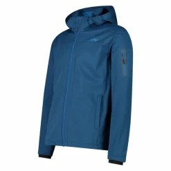 Giacca in Light Softshell con cappuccio staccabile da uomo
