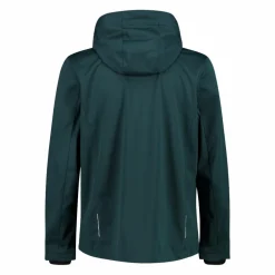 Giacca in Light Softshell con cappuccio staccabile da uomo