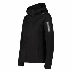 Giacca in Light Softshell con cappuccio staccabile