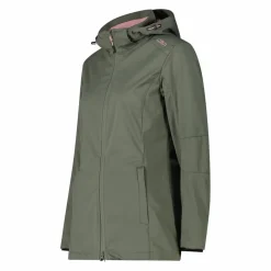 Giacca in Light Softshell con cappuccio staccabile da donna