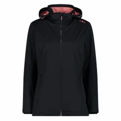 Giacca in Light Softshell con cappuccio staccabile da donna