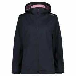 Giacca in Light Softshell con cappuccio staccabile da donna
