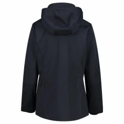 Giacca in Light Softshell con cappuccio staccabile da donna