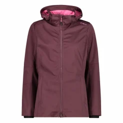 Giacca in Light Softshell con cappuccio staccabile da donna