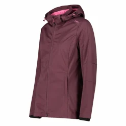 Giacca in Light Softshell con cappuccio staccabile da donna
