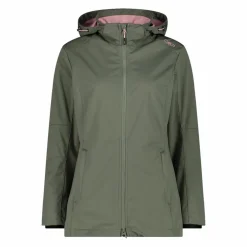 Giacca in Light Softshell con cappuccio staccabile da donna