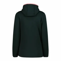 Giacca in pelliccetta Stretch Performance da donna con cappuccio