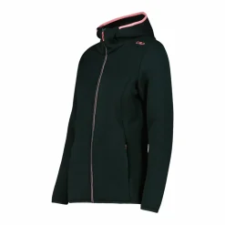 Giacca in pelliccetta Stretch Performance da donna con cappuccio