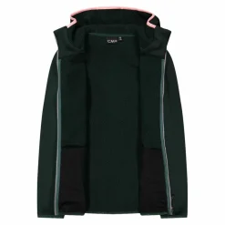 Giacca in pelliccetta Stretch Performance da donna con cappuccio
