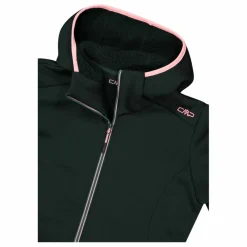 Giacca in pelliccetta Stretch Performance da donna con cappuccio