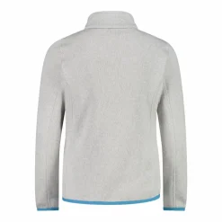 Giacca in pile da bambina in knit-tech