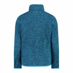 Giacca in pile da bambina in knit-tech