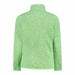 Giacca in pile da bambina in knit-tech