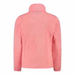 Giacca in pile da bambina in knit-tech