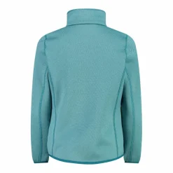 Giacca in pile da bambina in knit-tech
