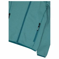 Giacca in pile da bambina in knit-tech