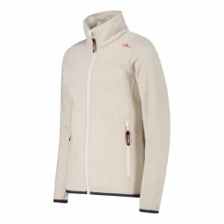 Giacca in pile da bambina in knit-tech
