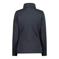 Giacca in pile da donna in Knit-Tech mèlange