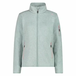 Giacca in pile da donna in Knit-Tech mèlange