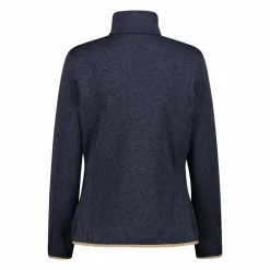 Giacca in pile da donna in Knit-Tech mèlange