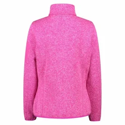 Giacca in pile da donna in Knit-Tech mèlange