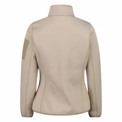 Giacca in pile da donna in Knit-Tech mèlange
