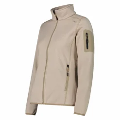 Giacca in pile da donna in Knit-Tech mèlange