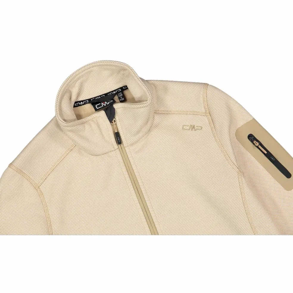 Giacca in pile da donna in Knit-Tech mèlange