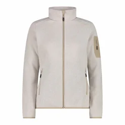 Giacca in pile da donna in Knit-Tech mèlange